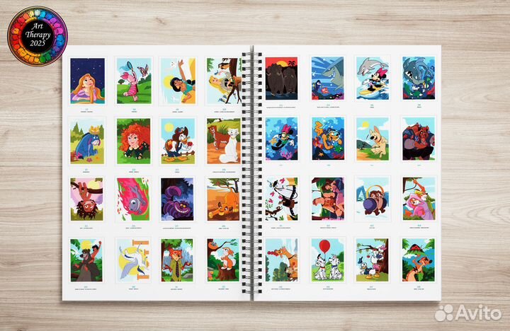 Раскраска по номерам Coloriages mysteres Disney na