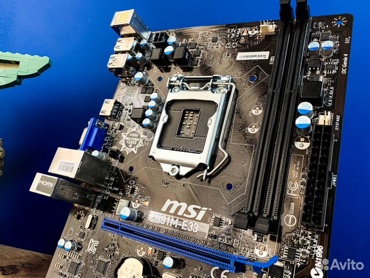 Материнская плата MSI H81M-E33 LGA1150