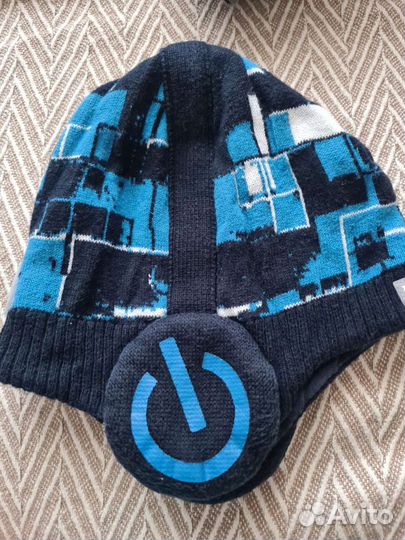 Шапка шлем для мальчика