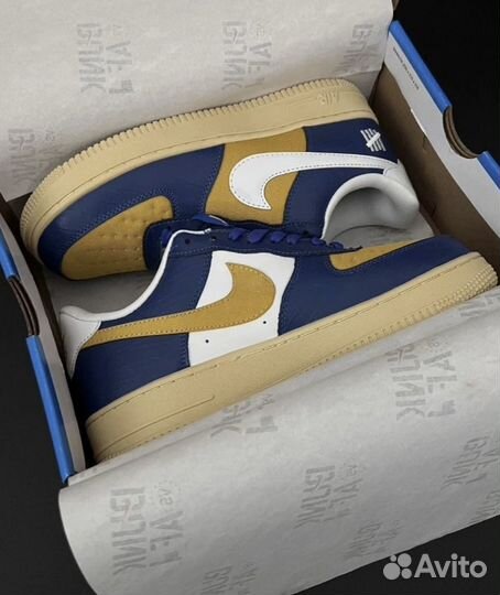 Nike Air Force 1 Low Blue Croc