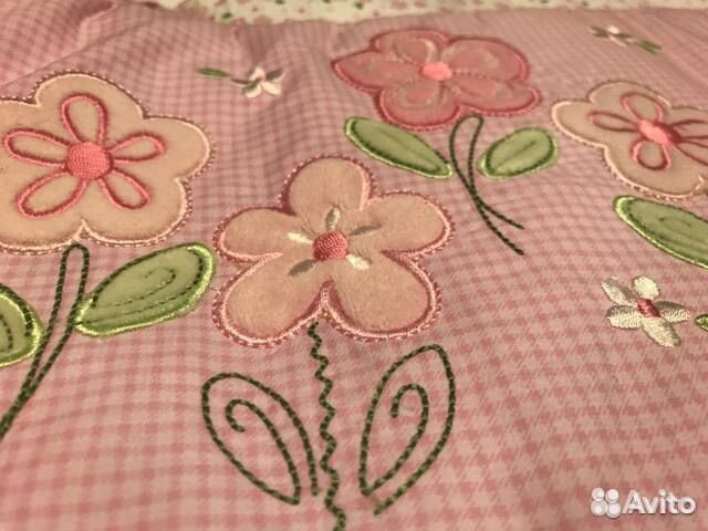 Новые красивые бортики в кроватку весь периметр