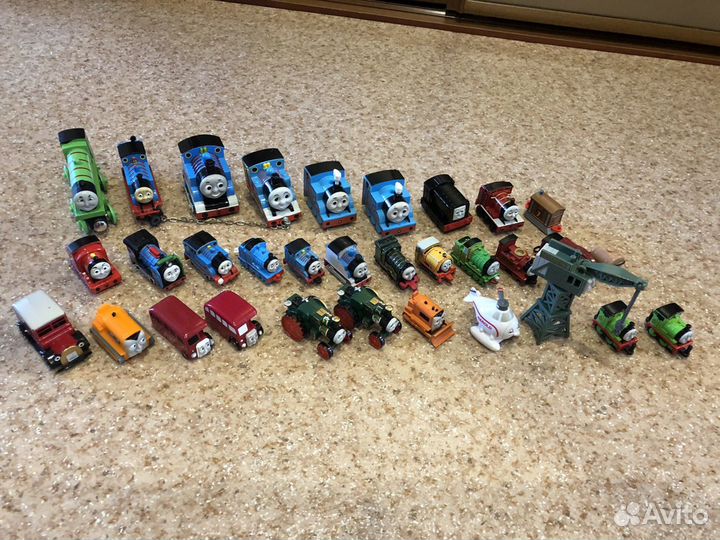 Паровозики Тамас и его друзья