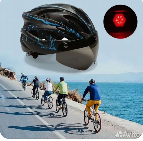 Шлем велосипедный взрослый