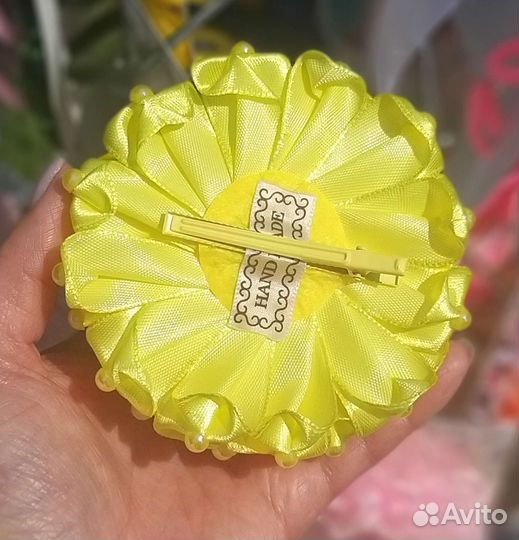 Банты-шары на зажимах