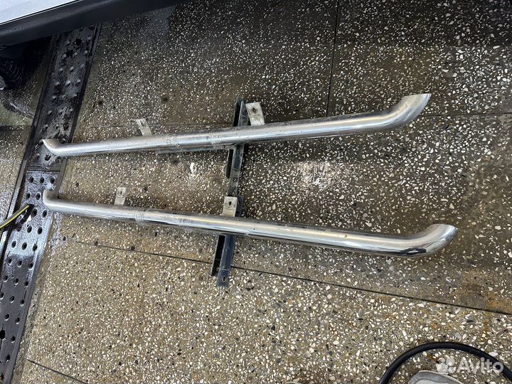 Защита порогов Nissan juke