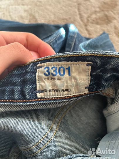 Джинсы g-star raw мужские