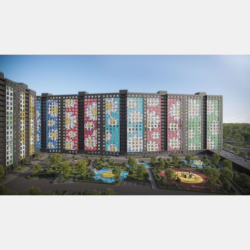 Квартира-студия, 51,8 м², 1/18 эт.