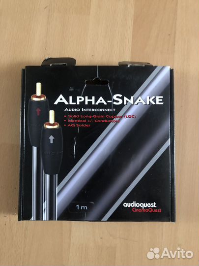 Межблочный кабель audioquest