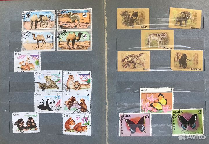 Марки разных стран старые