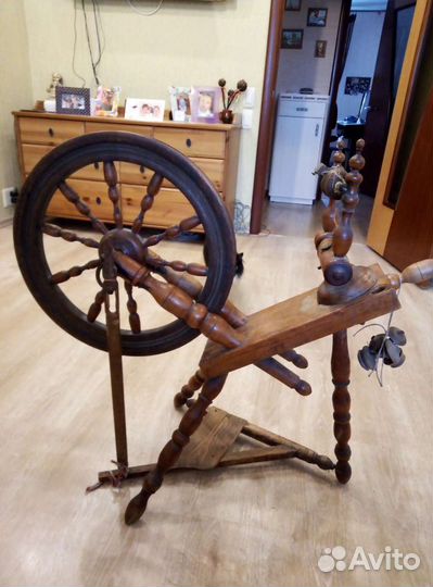 Прялка с колесом(100лет) исправна
