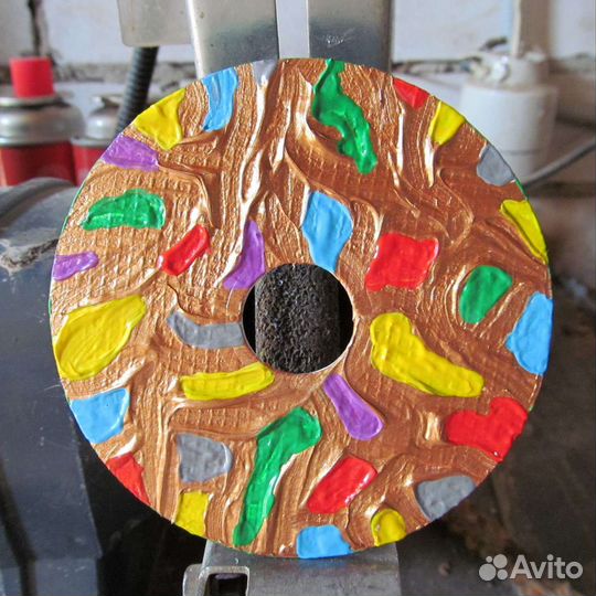 Картина Диск золото