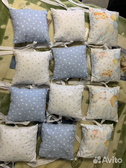 Бортики в детскую кроватку