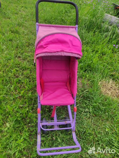 Детские санки коляска