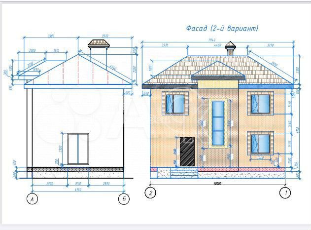 Коттедж 107 м² на участке 6,7 сот.