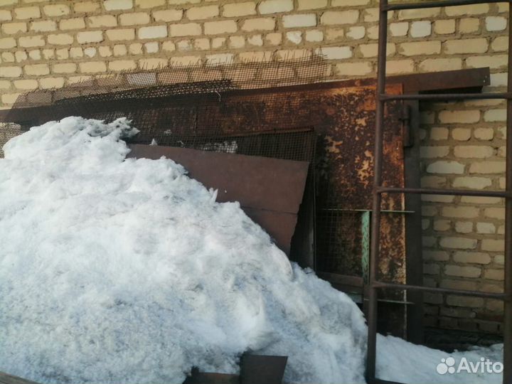 Ворота гаражные железные