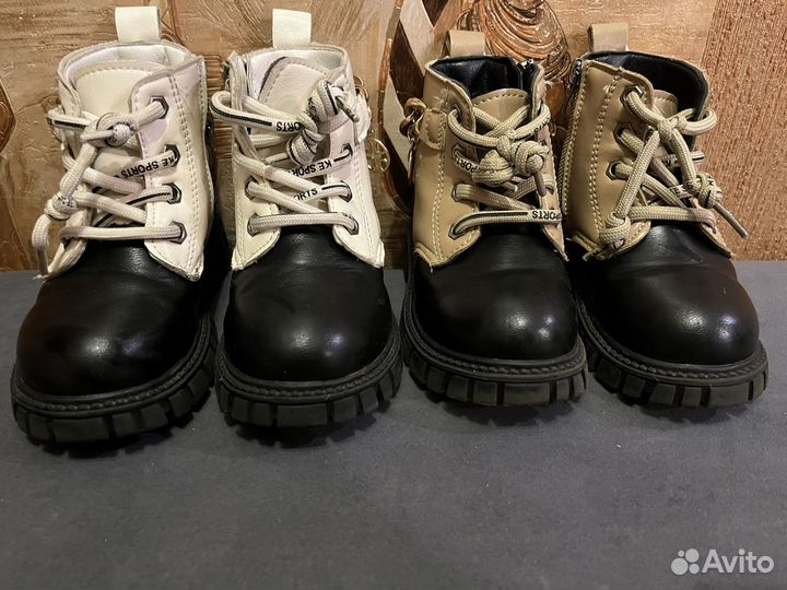 Ботинки для девочки осень-весна