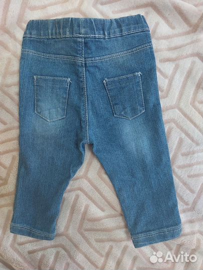 Джинсы для девочки 74
