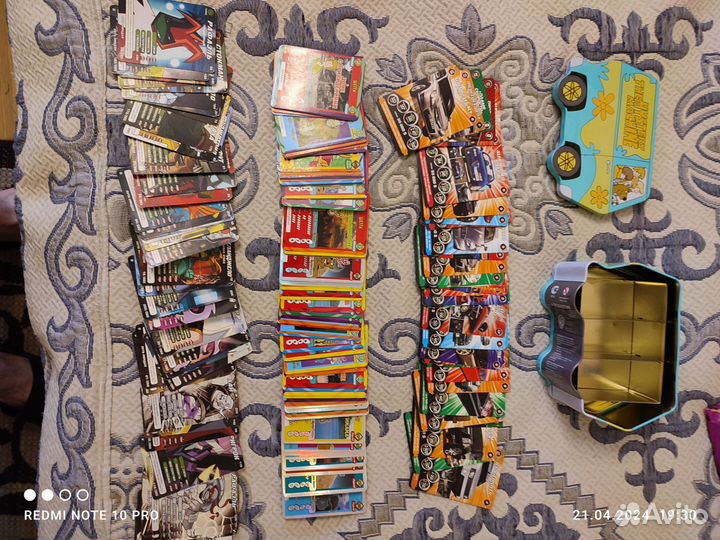 Коллекционные карточки Скуби-Ду, Черепашки-ниндзя