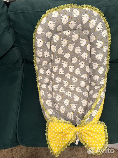 Кокон гнездышко большой для новорожденных