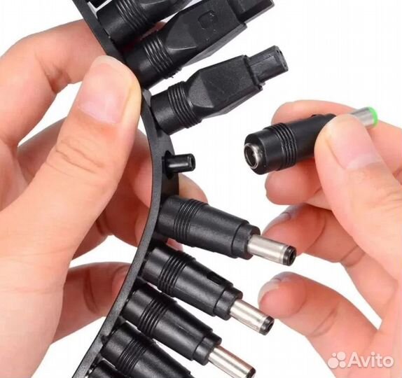 Набор переходников c 5.5x2.1 мм для ноутбука 8шт