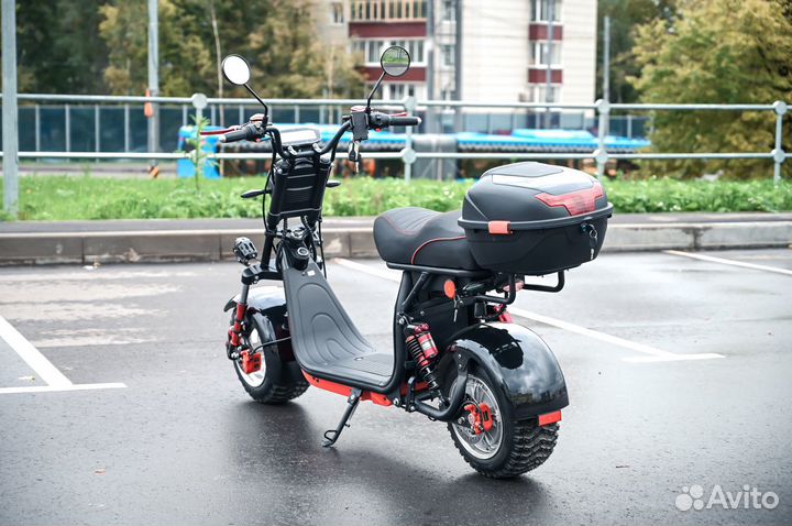 Электроскутер white siberia PRO 2500W рестайлинг