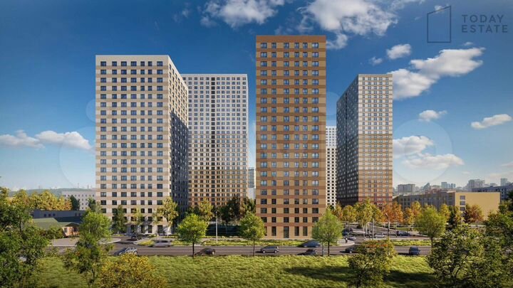 Квартира-студия, 26,4 м², 19/32 эт.