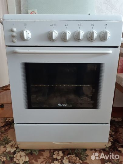 Газовая плита Ардо, б/у, 4-конфорочная, в прекрасн