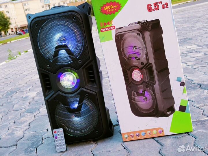 Большая колонка с блютузом