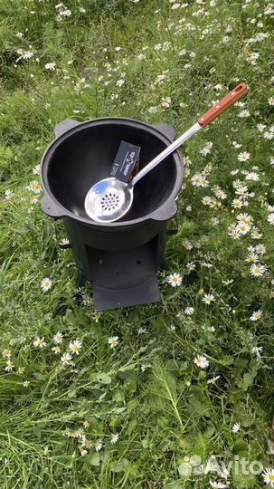 Казан 6л + печь+шумовка