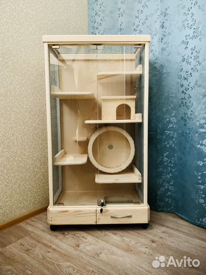 Клетка, витрина для шиншил, хорька, дегу и др