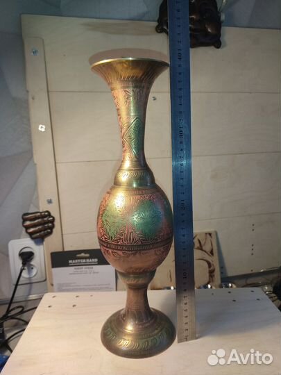 Ваза латунь 39 см
