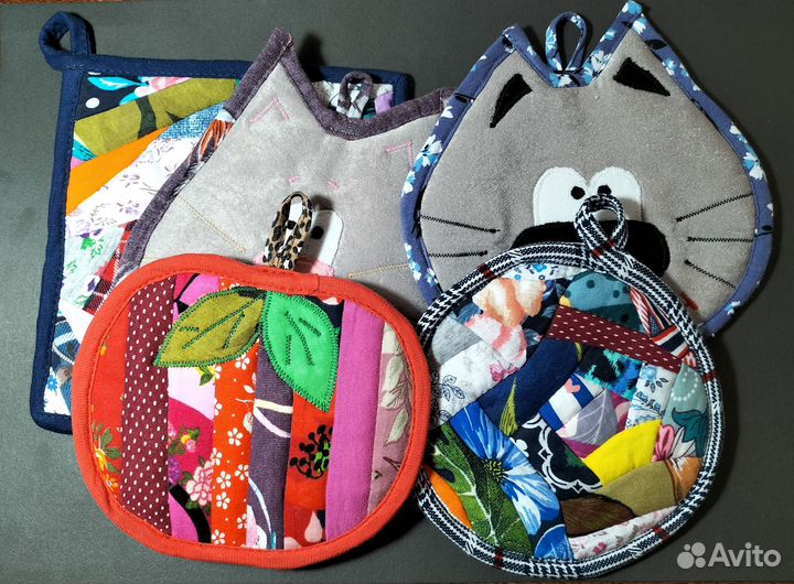 Кухонные прихватки ручной работы