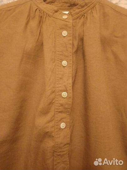 Блузка uniqlo Япония лен