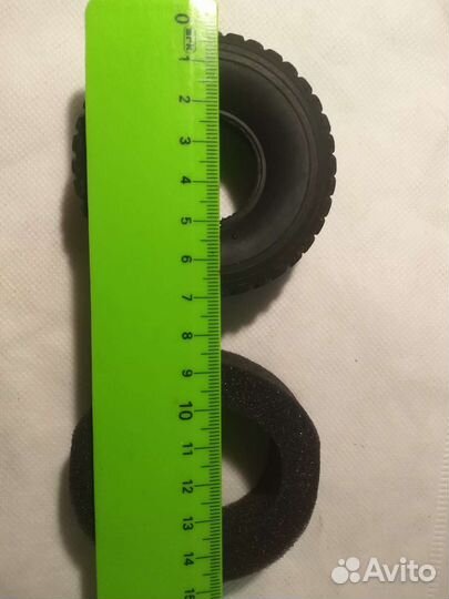 Колеса и паролоновые вставки на WPL