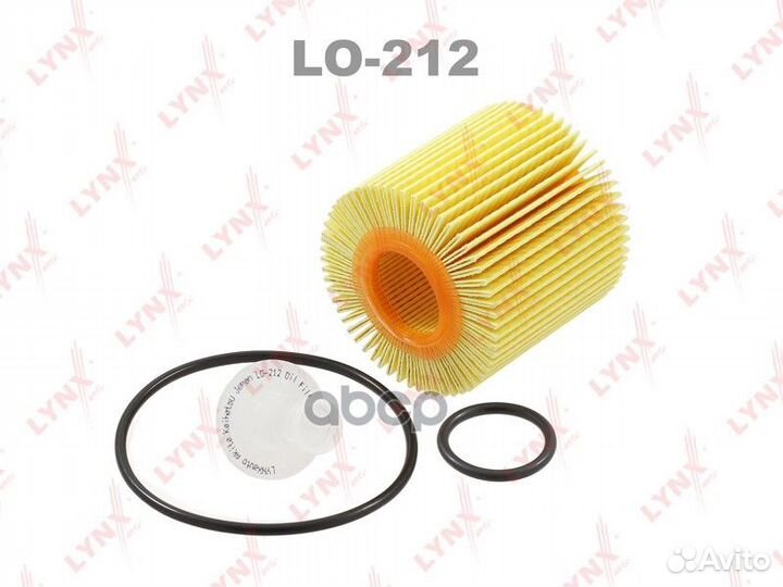 LO-212 Фильтр масляный lynxauto LO-212 lynxauto
