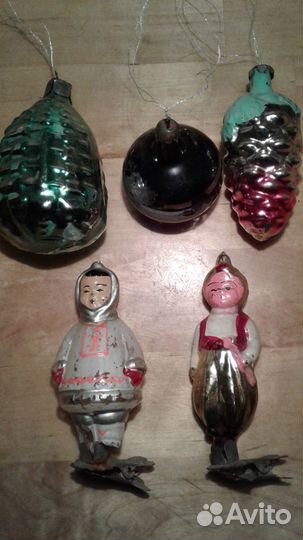 Елочные игрушки СССР