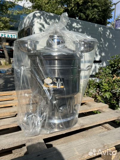 Мощный самовар на 8 литров. Толстостенный