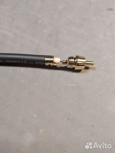 Межблочный кабель RCA Klotz High END