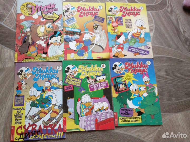 Журнал микки маус и русалочка