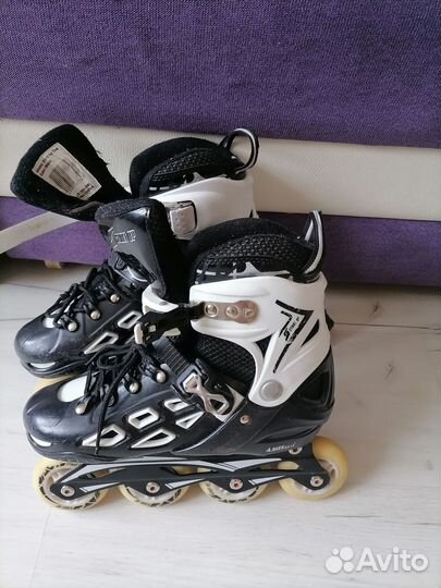 Ролики раздвижные размер м 35-38