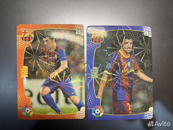 Карточки Давид Вилья, из Испании