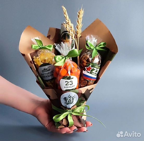 Пивные букеты для мужчин на 23 февраля