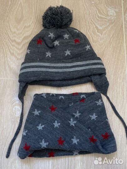 Комплект Шапка и снуд Zara kids 1-2 года