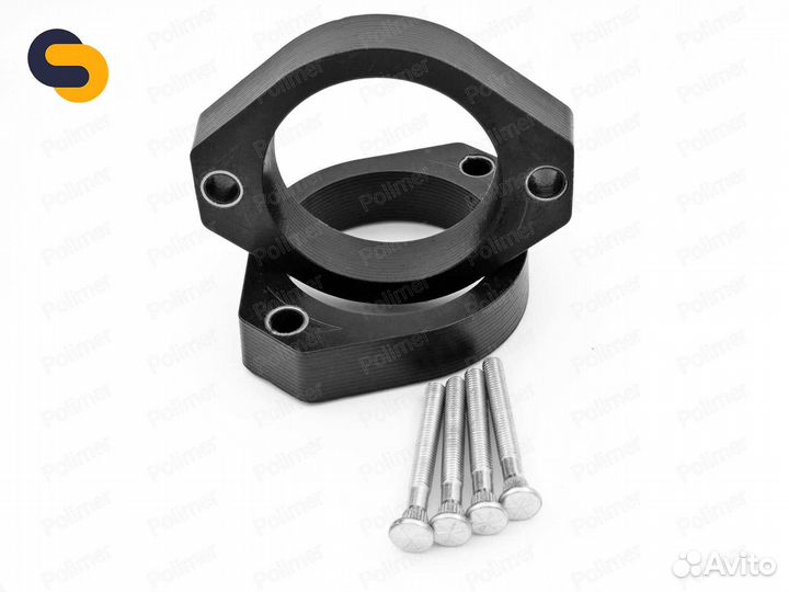 08-15-021/25 - Проставки увеличения клиренса передних стоек subaru - полиуретан 25 мм