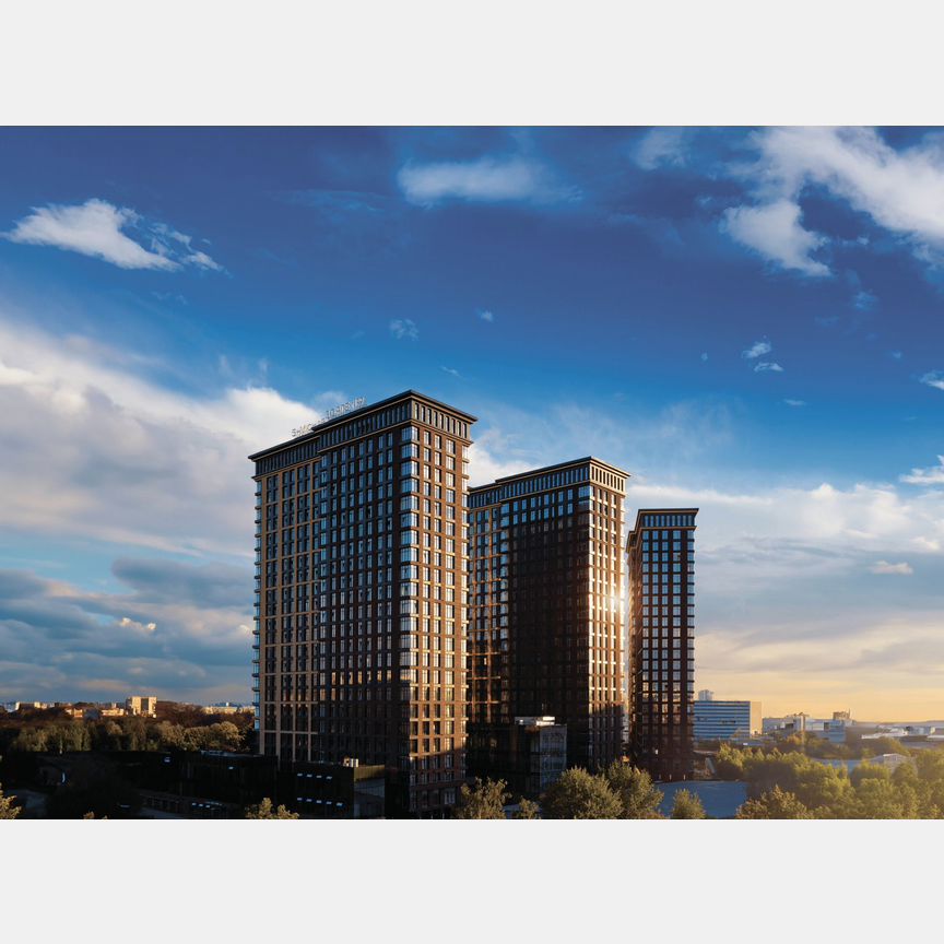 3-к. апартаменты, 66 м², 7/23 эт.