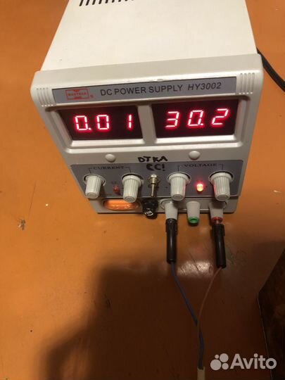 Лабораторный (блок)источник питания mastech hy3002