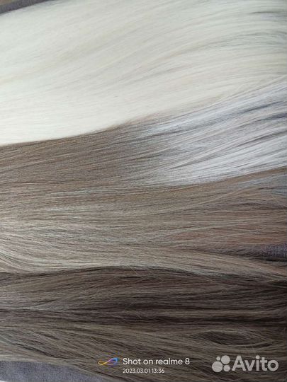 Биопротеиновые волосы для наращивания