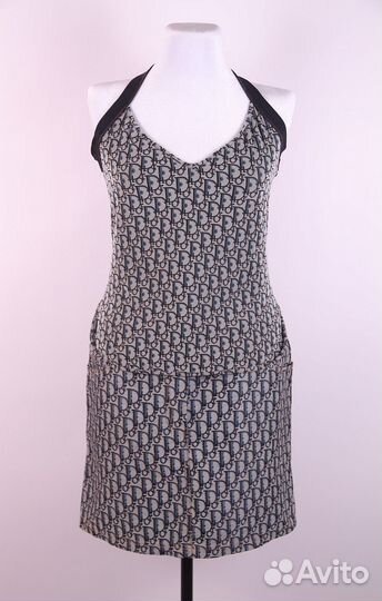 Christian Dior Galliano Monogram топ и юбка