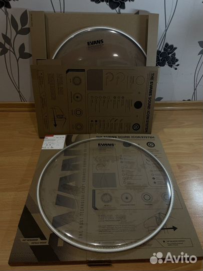 Пластик для бас барабана evans BD20G1