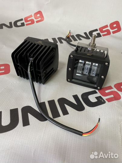 LED птф SalMan 50w 3линзы